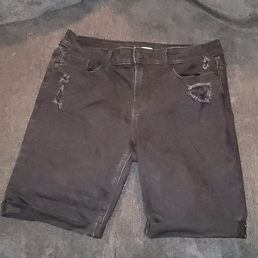 Pair of shorts faded black